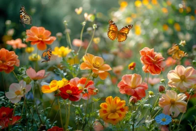 Attirer les papillons dans son jardin : découvrez les plantes idéales !