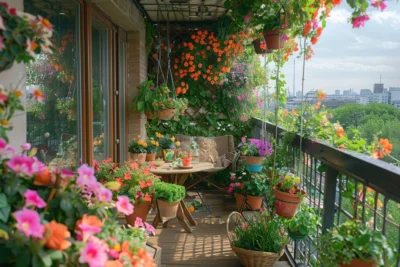 Créez un balcon fleuri avec ces plantes idéales !
