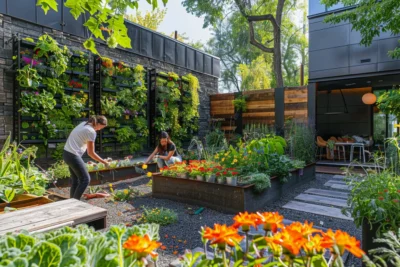 Idées astucieuses pour aménager un petit jardin urbain avec style