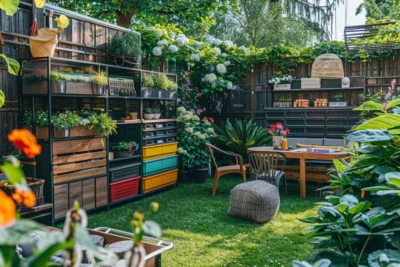 Optimisez votre espace extérieur avec des solutions de rangement pour le jardin