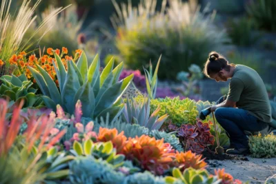 Les meilleurs choix de plantes pour un jardin sans arrosage intensif