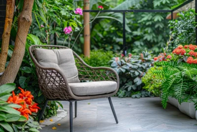 Achetez un fauteuil de jardin pour sublimer votre terrasse